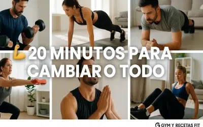 💪 Rutina de 20 Minutos en Casa para Quemar Grasa y Tonificar Todo el Cuerpo