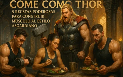 🛡️ Come como Thor: 3 Recetas Poderosas para Construir Músculo al Estilo Asgardiano